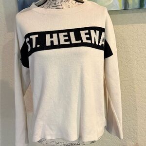 Helena Women's Cream and Black Sweater